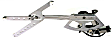 Front, Passenger Side Window Regulator, Power, with Motor