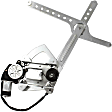 Front, Driver Side Power Window Regulator, With Motor