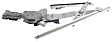 2002 Chevrolet Cavalier Base - Sedan Front, Driver Side Power Window Regulator, With Motor