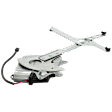 Front, Passenger Side Power Window Regulator, With Motor