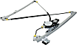 Front, Passenger Side Power Window Regulator, With Motor