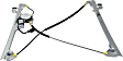 Front, Passenger Side Power Window Regulator, With Motor