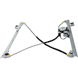 Front, Driver Side Power Window Regulator, With Motor