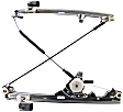 Front, Passenger Side Manual Window Regulator, Without Motor