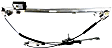 Front, Passenger Side Manual Window Regulator, Without Motor