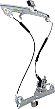2007 Chevrolet Silverado 1500 HD Classic - Front, Driver Side Manual Window Regulator, Hand-Crank Type