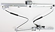 2007 Chevrolet Silverado 1500 HD Classic - Front, Driver Side Manual Window Regulator, Hand-Crank Type
