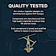 2007 Chevrolet Silverado 1500 HD Classic - Front, Driver Side Manual Window Regulator, Hand-Crank Type