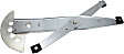 1997-2005 Chevrolet Venture - Front, Driver Side Power Window Regulator, Without Motor