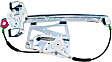 2000-2005 Cadillac DeVille - Front, Driver Side Power Window Regulator, Without Motor