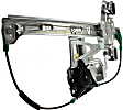 Front, Passenger Side Power Window Regulator, With Motor
