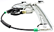 Front, Driver Side Power Window Regulator, With Motor