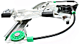 Front, Driver Side Power Window Regulator, With Motor