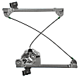 Front, Passenger Side Power Window Regulator, Without Motor