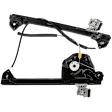 Front, Driver Side Power Window Regulator, Without Motor