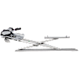 Front, Driver Side Power Window Regulator, With Motor