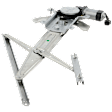 Front, Driver Side Power Window Regulator, With Motor