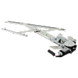 Front, Driver Side Power Window Regulator, With Motor
