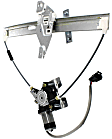 Front, Driver Side Power Window Regulator, With Motor