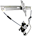 Front, Driver Side Power Window Regulator, With Motor