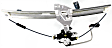 Front, Driver Side Power Window Regulator, With Motor
