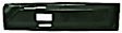 16-27R Front, Passenger Side Door Trim Panel - Black