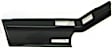 16-49R Front, Passenger Side Door Trim Panel - Black