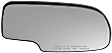 Passenger Side Mirror Glass, Non-Heated, Non-Towing, No Blind Spot Feature, Convex, With Backing Plate