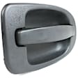 Rear - Side Sliding Door Exterior Door Handle, Black, Without Key Hole 