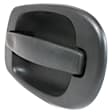 Rear - Side Sliding Door Exterior Door Handle, Black, Without Key Hole 