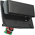 Rear - Back Door Smooth Black Exterior Door Handle, Without Door Lock Hole