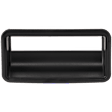 Tailgate Handle Bezel, Textured Black Plastic Without Camera Hole Without Key Hole