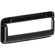 Tailgate Handle Bezel, Textured Black Plastic Without Camera Hole Without Key Hole