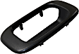 Tailgate Handle Bezel, Textured Black Plastic Without Camera Hole Without Key Hole
