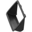 Tailgate Handle Bezel, Textured Black Plastic Without Camera Hole Without Key Hole