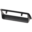 Tailgate Handle Bezel, Textured Black Plastic Without Camera Hole Without Key Hole
