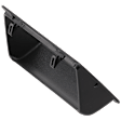 Tailgate Handle Bezel, Textured Black Plastic Without Camera Hole Without Key Hole