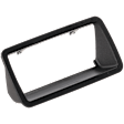 Tailgate Handle Bezel, Textured Black Plastic Without Camera Hole Without Key Hole