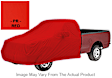 C16423PR Cab Cover - Red, Silicone Polymer Fiber, Custom Fit, Sold Individually