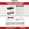 C40MC 3-Layer Moderate Climate Series Indoor And Outdoor Car Cover
