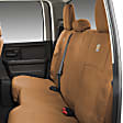 GTD1290CABN Second Row Seat Cover, Brown, Woven fabric, Classic Design, 40/60 Split Bench Carhartt PrecisionFit Series