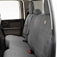 GTD4195CAGY Second Row Seat Cover, Gravel, Woven fabric, Classic Design, Bench Carhartt PrecisionFit Series