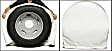 ST7000WH Tire Cover - White, Vinyl, Universal, Set of 2