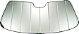2016 Lexus ES350 - Sun Shade - Reflective Silver, Trilaminate, Direct Fit, Sold Individually