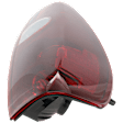 Driver Side Tail Light, without Bulb, Halogen, Clear and Red Lens