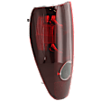 Driver Side Tail Light, without Bulb, Halogen, Clear and Red Lens, CAPA CERTIFIED