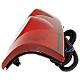 Passenger Side Tail Light, with Bulb, Halogen, Clear and Red Lens