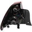 Passenger Side Tail Light, with Bulb, Halogen, Clear and Red Lens, FWD, Except Maxx Model