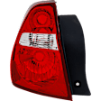 Driver Side Halogen Tail Light, Without bulb(s), OE Replacement