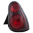 Passenger Side Tail Light, with Bulb, Halogen, Red Lens